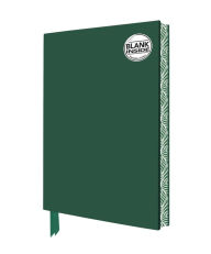 Title: Racing Green Blank Artisan Notebook (Flame Tree Journals), Author: Flame Tree Studio