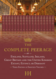 Title: The Complete Peerage: Bacon to Cambridge, Author: Peter Hammond