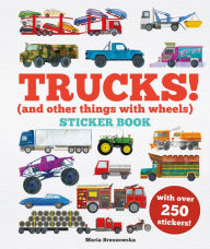 Title: Trucks! Sticker Book: (And Other Things With Wheels), Author: Bryony Davies