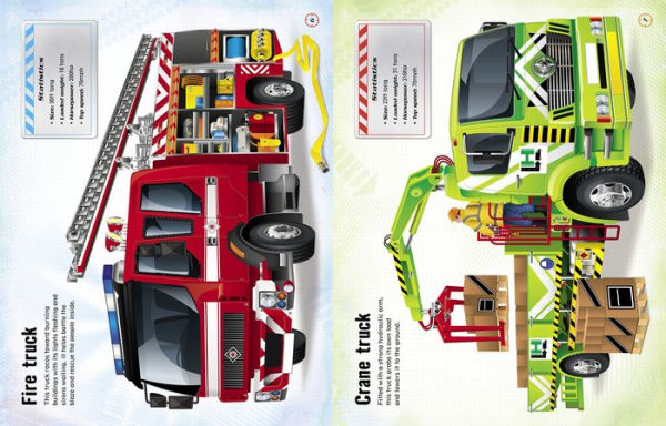 Build Your Own Trucks Sticker Book