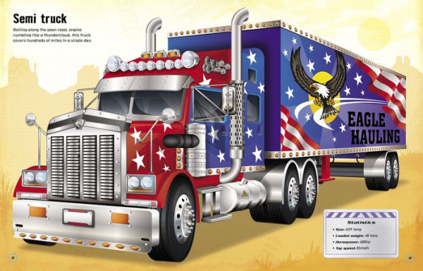 Build Your Own Trucks Sticker Book