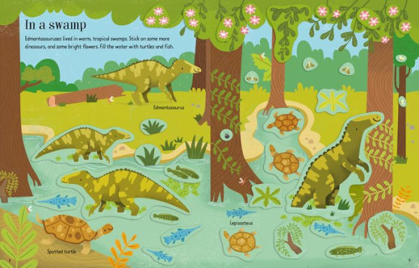 First Sticker Book Dinosaurs