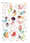 Alternative view 2 of Little First Stickers Mermaids