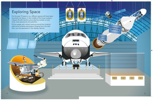 Space Sticker Book
