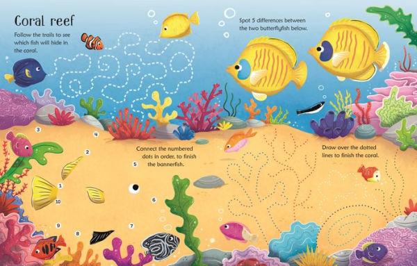 Wipe-Clean Aquarium Activities