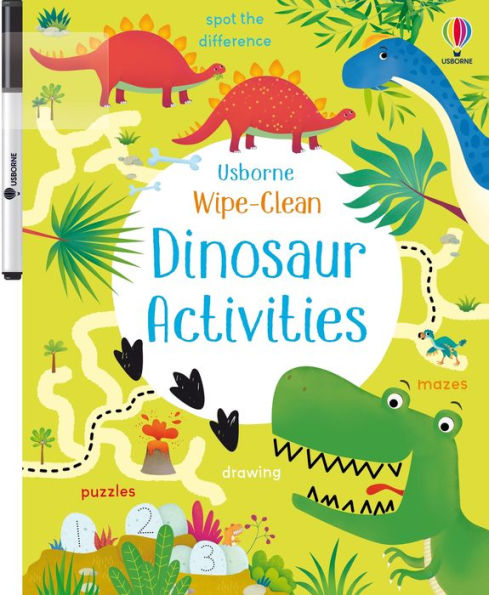 Wipe-Clean Dinosaur Activities