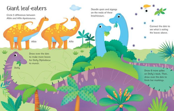 Wipe-Clean Dinosaur Activities