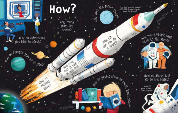 Lift-the-flap Questions and Answers about Space