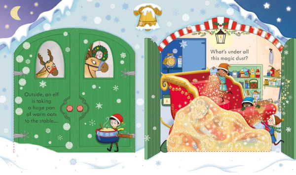 Peek Inside Christmas: A Christmas Holiday Book for Kids