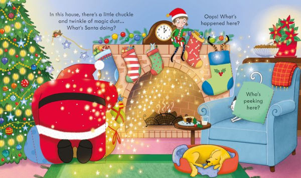 Peek Inside Christmas: A Christmas Holiday Book for Kids