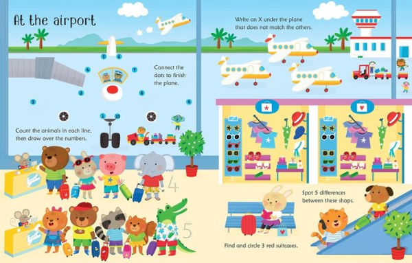 Wipe-Clean Travel Activities