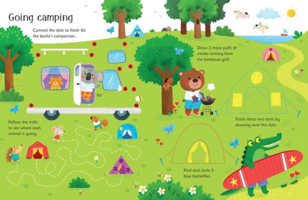 Wipe-Clean Travel Activities