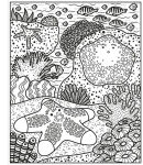 Alternative view 3 of Coral Reef Magic Painting Book