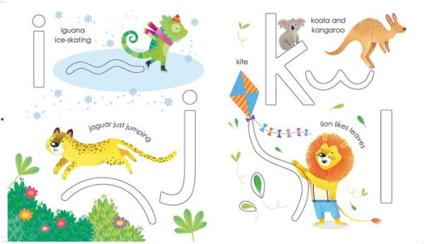 Fingertrail abc: A Kindergarten Readiness Book For Kids