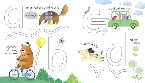Fingertrail abc: A Kindergarten Readiness Book For Kids