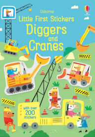 Title: Little First Stickers Diggers and Cranes, Author: Hannah Watson