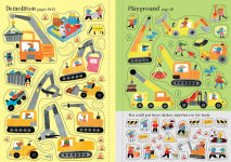 Alternative view 3 of Little First Stickers Diggers and Cranes