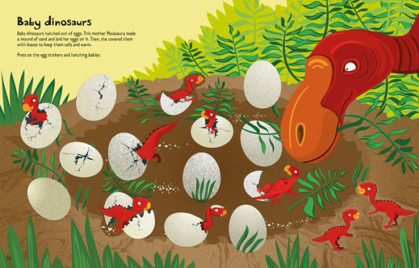 Big Dinosaur Sticker book