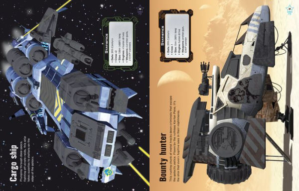 Build Your Own Spaceships Sticker Book