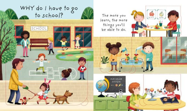 Very First Questions and Answers Why do I have to go to school?: An Empowering First Day of School Book for Kids