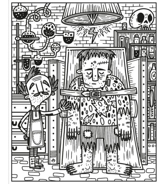 Halloween Magic Painting Book: A Halloween Book for Kids