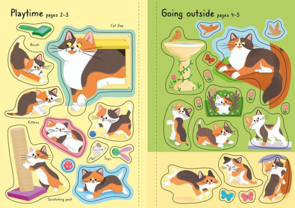 Little First Stickers Cats and Kittens