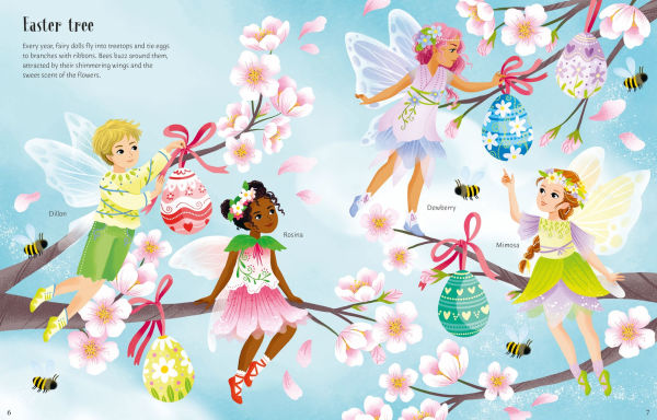 Sticker Dolly Dressing Easter Egg Hunt