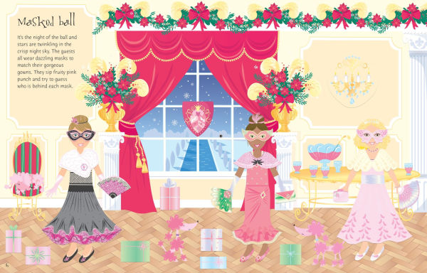 Sticker Dolly Dressing Christmas