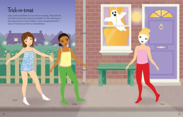 Sticker Dolly Dressing Halloween: A Halloween Book for Kids