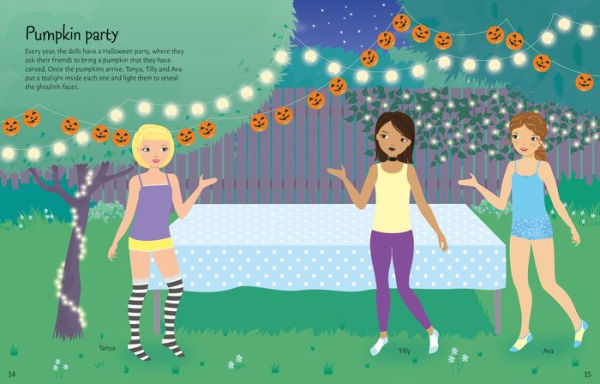 Sticker Dolly Dressing Halloween: A Halloween Book for Kids