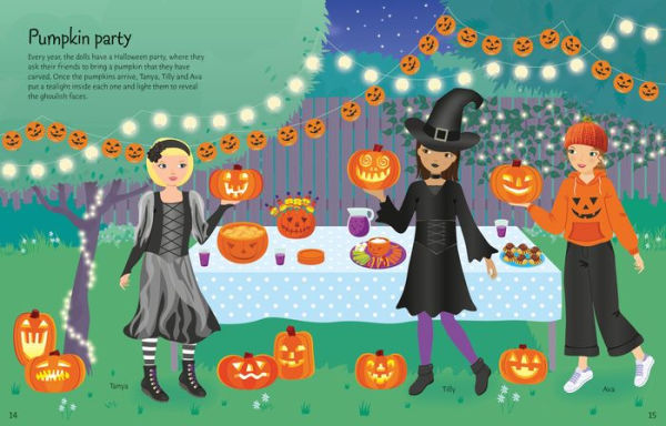 Sticker Dolly Dressing Halloween: A Halloween Book for Kids