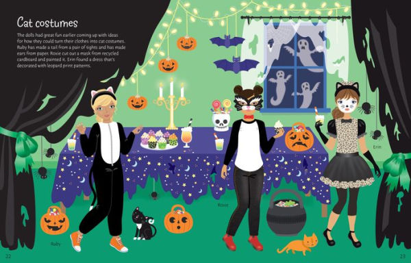 Sticker Dolly Dressing Halloween: A Halloween Book for Kids