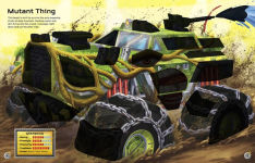 Alternative view 3 of Build Your Own Monster Trucks Sticker Book