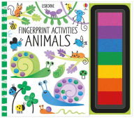 Title: Fingerprint Activities Animals, Author: Fiona Watt