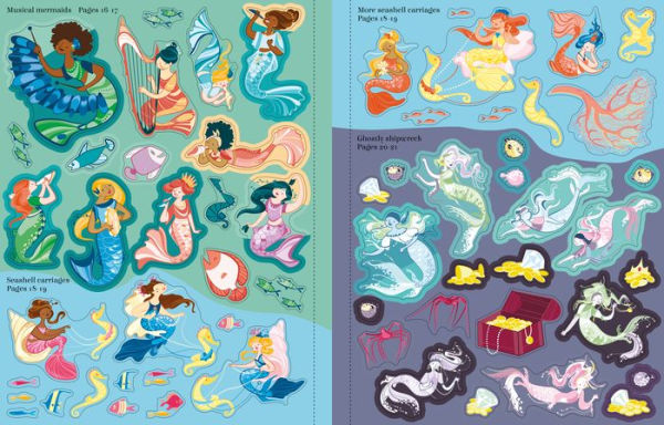 Mermaids Sticker Book