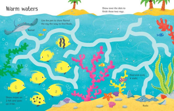 Wipe-Clean Under the Sea Activities