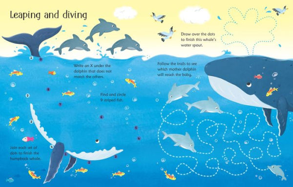 Wipe-Clean Under the Sea Activities