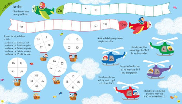 Times Tables Activity Book