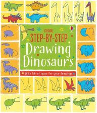 Title: Step-by-Step Drawing Dinosaurs, Author: Fiona Watt