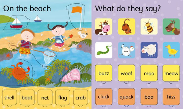 Lift-the-Flap Word Book: A Kindergarten Readiness Book For Kids
