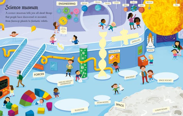First Sticker Book Museums