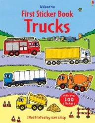 First Sticker Book Trucks