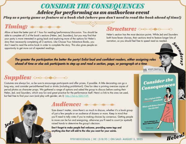Consider the Consequences: The Original 1930s Romance Gamebook