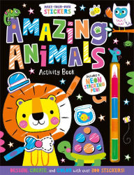 Title: Make-Your-Own Stickers Amazing Animals Activity Book, Author: Sophie Collingwood