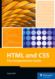 Title: HTML and CSS: The Comprehensive Guide, Author: Rheinwerk Publishing