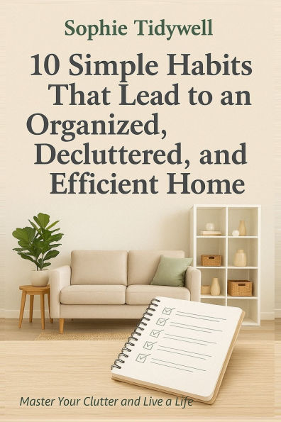 10 Simple Habits That Lead to an Organized, Decluttered, and Efficient Home: Master Your Clutter and Live a Life of Freedom