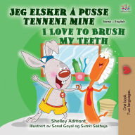 Title: I Love to Brush My Teeth (Norwegian English Bilingual Book for Kids), Author: Shelley Admont