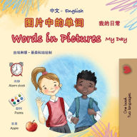 Title: Words in Pictures - My Day (Chinese Simplified English Bilingual Children's Book), Author: Kidkiddos Books