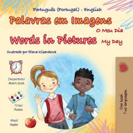 Title: Words in Pictures - My Day (Portuguese Portugal English Bilingual Children's Book), Author: Kidkiddos Books