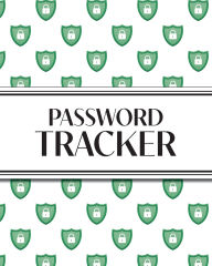Title: XL Large Print Password Tracker (Lock Shield Green): 8